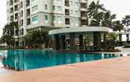 Swimming Pool 3 Great Choice 1BR Apartment at Thamrin Residence By Travelio