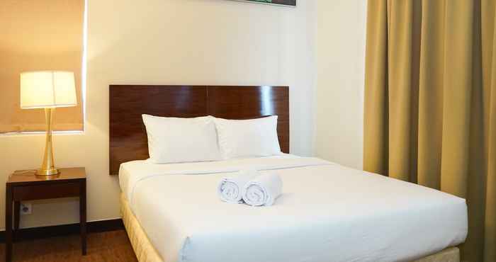 Bedroom 1BR Apartment with Queen Bed at Ancol Marina near Dufan By Travelio
