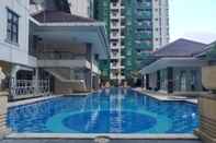 Swimming Pool Great Choice 2BR Apartment at Salemba Residence By Travelio