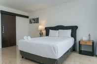 Bedroom Luxury Design Apartment 1BR at L'Avenue near Pancoran By Travelio