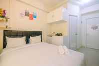 ห้องนอน New Room Studio Apartment at Green Pramuka By Travelio