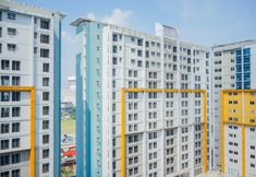 Bangunan 6 Comfy Studio with Modern Design Apartment at Paramount Skyline By Travelio