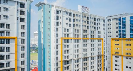 Bangunan 2 Comfy Studio with Modern Design Apartment at Paramount Skyline By Travelio