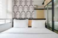 ห้องนอน Comfy and Beautiful 2BR Menteng Square Apartment By Travelio