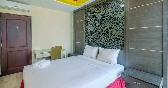 Kamar Tidur Exclusive with City View 3BR at Bellagio Residence Apartment By Travelio