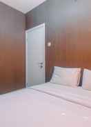 BEDROOM Comfort 1BR with Study Room at Green Pramuka Apartment By Travelio