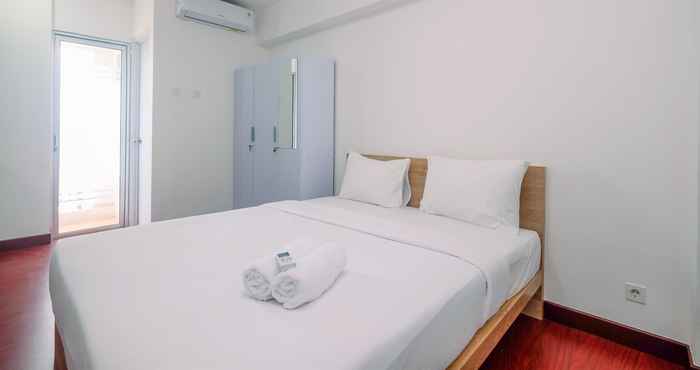 Bedroom Good Deal Studio at Bassura City Apartment By Travelio