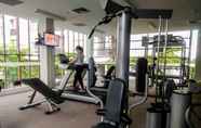 Fitness Center 4 Luxury and Cozy 1BR Apartment at Scientia Residence By Travelio