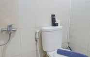 In-room Bathroom 5 Best Price 2BR at Educity Apartment By Travelio