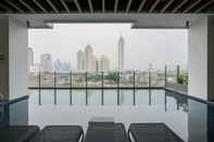 Swimming Pool Minimalist and Comfy Studio Kebayoran Icon Apartment By Travelio