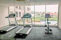 Fitness Center Gorgeous 1BR at Royal Olive Residence Apartment By Travelio