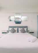 BEDROOM Brand New Studio at H Residence Apartment By Travelio