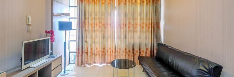 大廳 Comfortable and Spacious @ 1BR Salemba Residence Apartment By Travelio