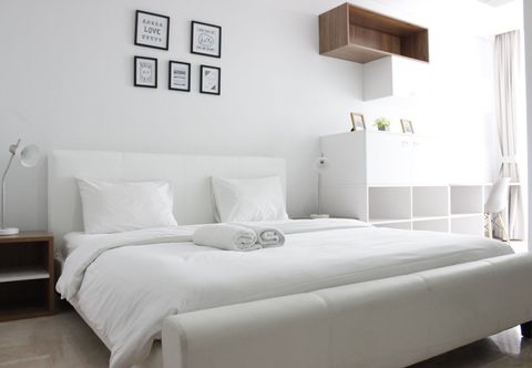 卧室 Elegant 2BR near ITB @ Dago Suites Apartment By Travelio