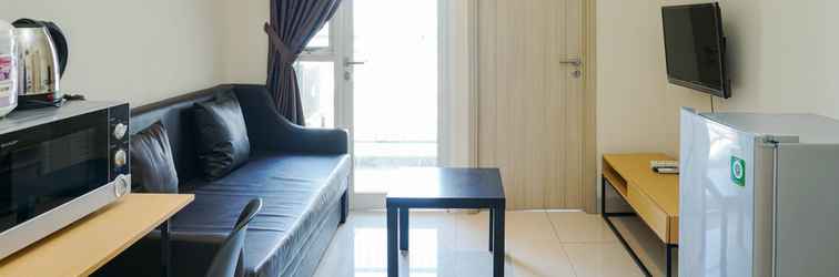 Lobi Strategic 2BR near Mangga Dua and Ancol at Elpis Apartment By Travelio