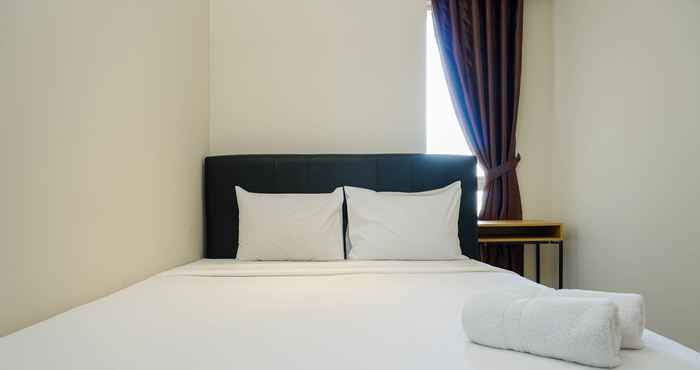 Bedroom Strategic 2BR near Mangga Dua and Ancol at Elpis Apartment By Travelio