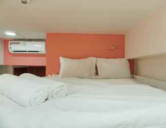 Bedroom 2 Best Studio Apartment with Sofa Bed at Vittoria Residence By Travelio