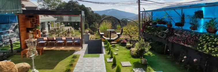 Lobby Elysian homestay Dalat