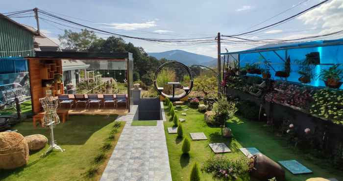 Lobby Elysian homestay Dalat