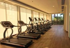 Fitness Center 6 Cozy Modern Room with Stunning Lake & Mountain View  
