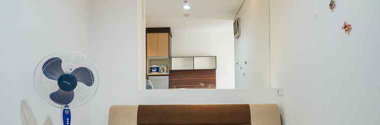 Lobi Relaxing and Elegan @ 1BR Northland Ancol Apartment By Travelio
