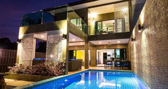 สระว่ายน้ำ The Pearl Luxury Pool Villas