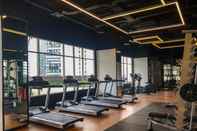 Fitness Center Modern 1BR Apartment at Ciputra World 2 By Travelio