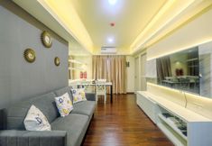 Lobby 4 Minimalist and New Furnished 3BR Office Room at Meikarta Apartment By Travelio