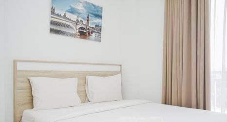 Kamar Tidur 2 Minimalist and Comfort Studio Apartment at Springwood Residence By Travelio