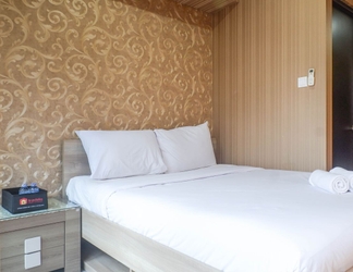 Bedroom 2 Stylish and Relaxing Studio at Tamansari Papilio Apartment By Travelio