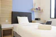 Kamar Tidur Near BINUS University Studio Semi Apartment at The Lodge Paskal By Travelio