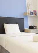 BEDROOM Near BINUS University Studio Semi Apartment at The Lodge Paskal By Travelio