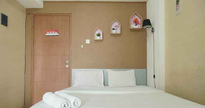 ห้องนอน Strategic and Comfort Studio Apartment Margonda Residence 2 near UI By Travelio