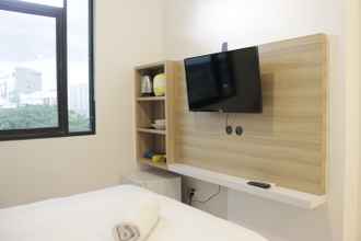 Bedroom 4 Pleasant Studio Semi Apartment near BINUS University at The Lodge Paskal By Travelio