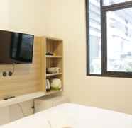 Bedroom 3 Zest Studio Semi Apartment near BINUS University at The Lodge Paskal By Travelio