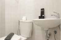 In-room Bathroom Zest Studio Semi Apartment near BINUS University at The Lodge Paskal By Travelio