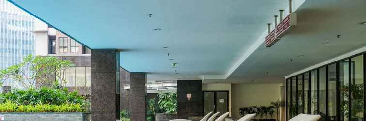 Lobby Simply and Comfort Studio Tamansari Semanggi Apartment By Travelio