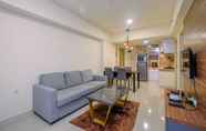 Common Space 4 Strategic and Comfort 3BR Meikarta Apartment By Travelio