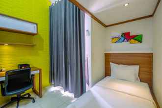 Bedroom 4 Comfort and Stylish Studio at Dave Apartment By Travelio