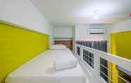 Bilik Tidur 2 Cozy Living Studio at Dave Apartment near UI By Travelio