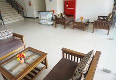 Lobby 6 Near Metro Indah Mall 1BR at Tamansari Panoramic Apartment By Travelio