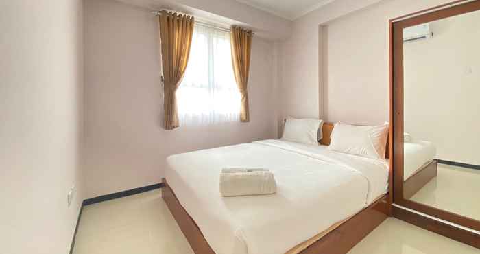 Bedroom Simply Homey 2BR at Gateway Pasteur Apartment By Travelio