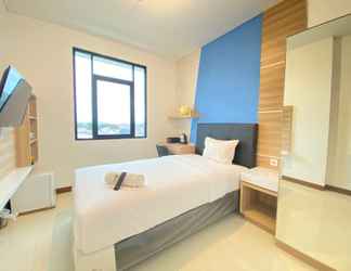 Bedroom 2 Comfortable Studio Semi Apartment near BINUS University at The Lodge Paskal By Travelio