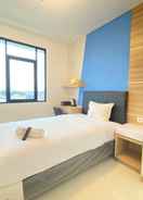 BEDROOM Comfortable Studio Semi Apartment near BINUS University at The Lodge Paskal By Travelio