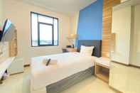 Lobby Comfortable Studio Semi Apartment near BINUS University at The Lodge Paskal By Travelio