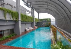 Swimming Pool 6 Brand New and Comfy 2BR at L'Avenue Apartment By Travelio