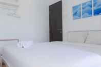 Bedroom Comfortable and Relaxing 2BR at Emerald Bintaro Apartment By Travelio