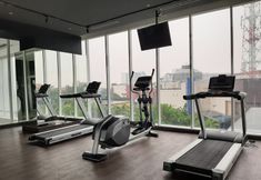 Fitness Center 2 Comfort and Elegant Studio Apartment at Bintaro Plaza Residence By Travelio