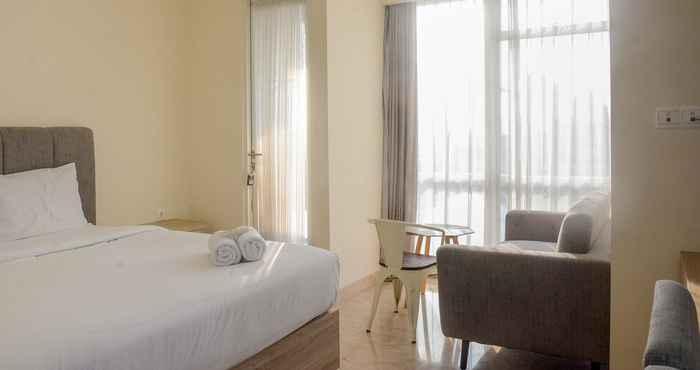 Bedroom Great Location Studio Apartment at Menteng Park By Travelio