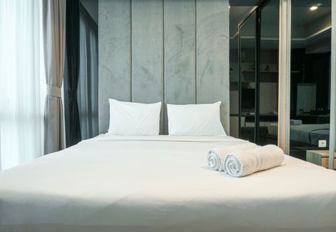 卧室 Luxurious Studio Apartment at Capitol Suites By Travelio